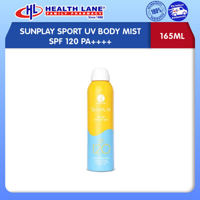 SUNPLAY SPORT UV BODY MIST SPF 50+ PA++++ 120 (165ML)